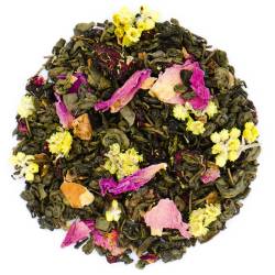 Wyjątkowa herbata zielona Gunpowder z dodatkami